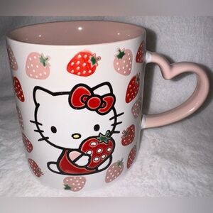 Hello Kitty Strawberry Hearts Mug